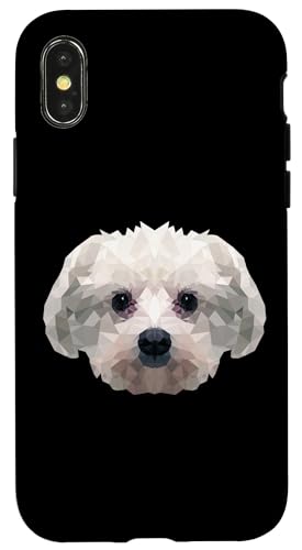 Französischer Pudel Abstrakter Hund Hülle für iPhone X/XS von All Dog Breeds