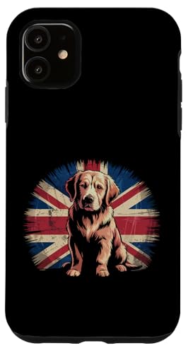 Golden Retriever Flagge im Used-Look des Vereinigten Königreichs Hülle für iPhone 11 Golden Retriever Flagge im Used-Look des Vereinigten Königreichs Hülle für iPhone 11 von All Dog Breeds