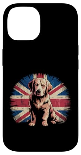 Golden Retriever Flagge im Used-Look des Vereinigten Königreichs Hülle für iPhone 14 Golden Retriever Flagge im Used-Look des Vereinigten Königreichs Hülle für iPhone 14 von All Dog Breeds