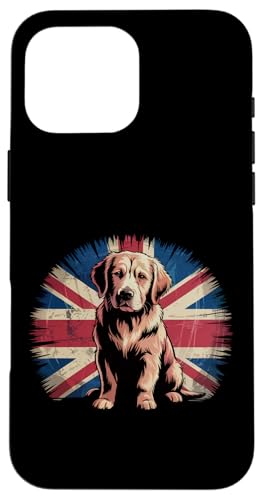 Golden Retriever Flagge im Used-Look des Vereinigten Königreichs Hülle für iPhone 16 Pro Max Golden Retriever Flagge im Used-Look des Vereinigten Königreichs Hülle für iPhone 16 Pro Max von All Dog Breeds