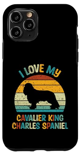 "I Love My Cavalier King Charles Spaniel", Retro-Design Hülle für iPhone 11 Pro "I Love My Cavalier King Charles Spaniel", Retro-Design Hülle für iPhone 11 Pro von All Dog Breeds