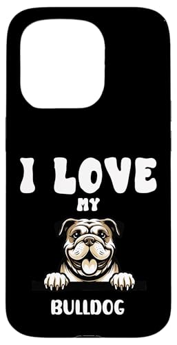 Ich liebe meine Bulldogge Hülle für iPhone 15 Pro Ich liebe meine Bulldogge Hülle für iPhone 15 Pro von All Dog Breeds