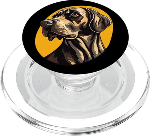 Illustriertes Porträt eines deutschen Kurzhaarzeigers PopSockets PopGrip für MagSafe Illustriertes Porträt eines deutschen Kurzhaarzeigers PopSockets PopGrip für MagSafe von All Dog Breeds