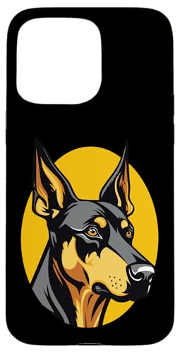 Intensives Dobermann-Pinscher-Porträt Hülle für iPhone 15 Pro Max Intensives Dobermann-Pinscher-Porträt Hülle für iPhone 15 Pro Max von All Dog Breeds