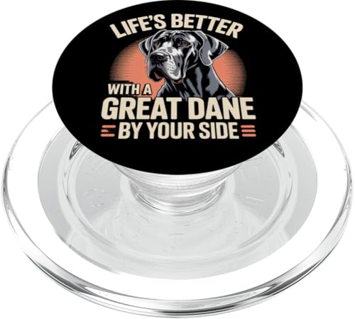 Life's Better With A Great Dogge | Gentle Giant Dog Lover PopSockets PopGrip für MagSafe Life's Better With A Great Dogge | Gentle Giant Dog Lover PopSockets PopGrip für MagSafe von All Dog Breeds