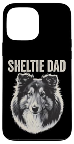 Proud Sheltie Dad | Klassischer schwarz-weißer Shetland-Schäferhund Hülle für iPhone 13 Pro Max Proud Sheltie Dad | Klassischer schwarz-weißer Shetland-Schäferhund Hülle für iPhone 13 Pro Max von All Dog Breeds