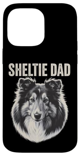 Proud Sheltie Dad | Klassischer schwarz-weißer Shetland-Schäferhund Hülle für iPhone 14 Pro Max Proud Sheltie Dad | Klassischer schwarz-weißer Shetland-Schäferhund Hülle für iPhone 14 Pro Max von All Dog Breeds