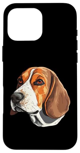 Realistisches Beagle-Gesicht Hülle für iPhone 16 Pro Max Realistisches Beagle-Gesicht Hülle für iPhone 16 Pro Max von All Dog Breeds