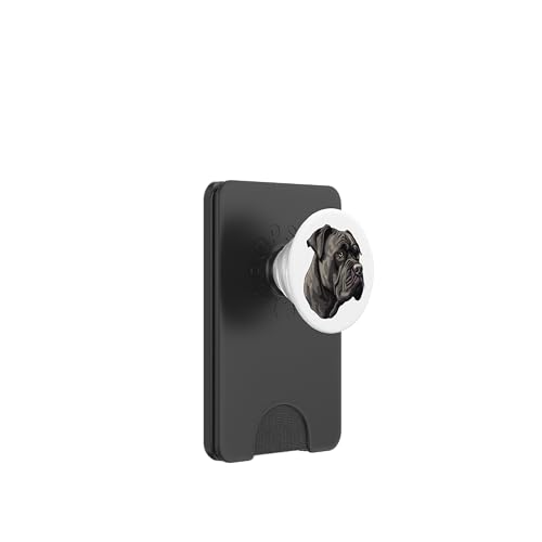 Realistisches Cane Corso Gesicht | Italienischer Mastiff Hund Kunst PopSockets PopWallet für MagSafe Realistisches Cane Corso Gesicht | Italienischer Mastiff Hund Kunst PopSockets PopWallet für MagSafe von All Dog Breeds