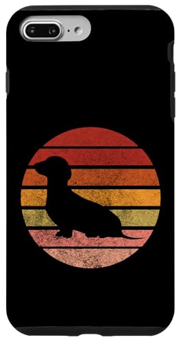Retro Dackel Kreis Hülle für iPhone 7 Plus/8 Plus Retro Dackel Kreis Hülle für iPhone 7 Plus/8 Plus von All Dog Breeds