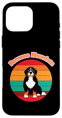Retro Sonnenuntergang Berner Sennenhund Vintage Geschenk Hülle für iPhone 16 Pro Max Retro Sonnenuntergang Berner Sennenhund Vintage Geschenk Hülle für iPhone 16 Pro Max von All Dog Breeds