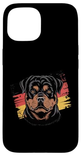 Rottweiler Deutschland Flagge Distressed Hülle für iPhone 15 Rottweiler Deutschland Flagge Distressed Hülle für iPhone 15 von All Dog Breeds
