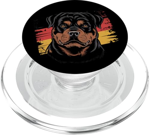 Rottweiler Deutschland Flagge Distressed PopSockets PopGrip für MagSafe Rottweiler Deutschland Flagge Distressed PopSockets PopGrip für MagSafe von All Dog Breeds