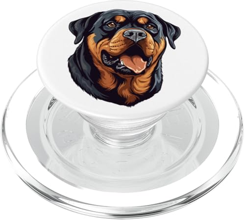 Rottweiler Gesicht PopSockets PopGrip für MagSafe Rottweiler Gesicht PopSockets PopGrip für MagSafe von All Dog Breeds
