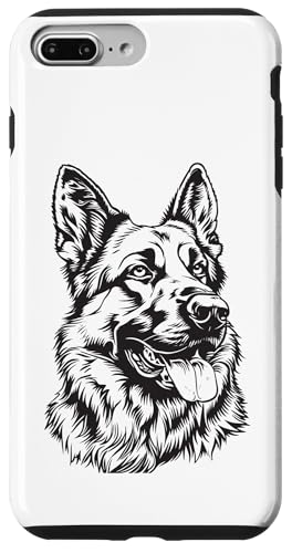 Schäferhund-Silhouette Hülle für iPhone 7 Plus/8 Plus Schäferhund-Silhouette Hülle für iPhone 7 Plus/8 Plus von All Dog Breeds