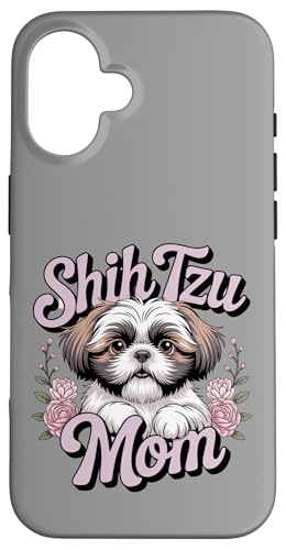 Shih Tzu Mom Floral Design | Niedlicher chinesischer Löwenhund Hülle für iPhone 16 Shih Tzu Mom Floral Design | Niedlicher chinesischer Löwenhund Hülle für iPhone 16 von All Dog Breeds