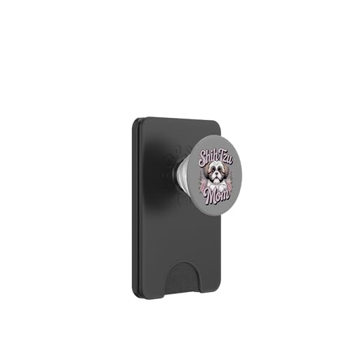 Shih Tzu Mom Floral Design | Niedlicher chinesischer Löwenhund PopSockets PopWallet für MagSafe Shih Tzu Mom Floral Design | Niedlicher chinesischer Löwenhund PopSockets PopWallet für MagSafe von All Dog Breeds