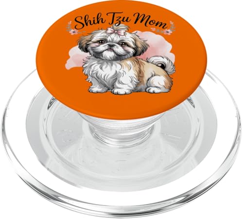 Shih Tzu Mom | Süßer chinesischer Löwe Hundeliebhaber PopSockets PopGrip für MagSafe Shih Tzu Mom | Süßer chinesischer Löwe Hundeliebhaber PopSockets PopGrip für MagSafe von All Dog Breeds