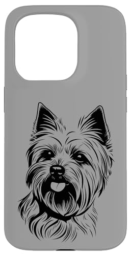 Silhouette eines Yorkshire-Terriers Hülle für iPhone 15 Pro Silhouette eines Yorkshire-Terriers Hülle für iPhone 15 Pro von All Dog Breeds