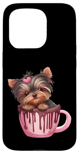 Sweet Yorkie Delight Yorkshire Terrier in Schokoladen-Cup-Art Hülle für iPhone 15 Pro Sweet Yorkie Delight Yorkshire Terrier in Schokoladen-Cup-Art Hülle für iPhone 15 Pro von All Dog Breeds