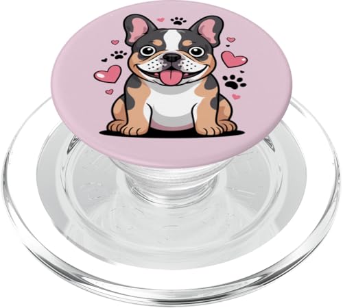Verliebe dich Frenchie Dog PopSockets PopGrip für MagSafe Verliebe dich Frenchie Dog PopSockets PopGrip für MagSafe von All Dog Breeds