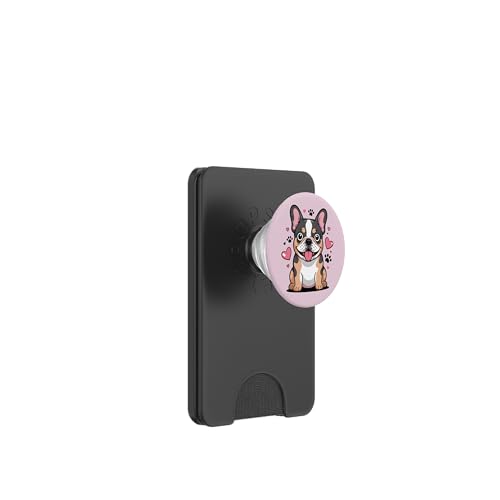 Verliebe dich Frenchie Dog PopSockets PopWallet für MagSafe Verliebe dich Frenchie Dog PopSockets PopWallet für MagSafe von All Dog Breeds