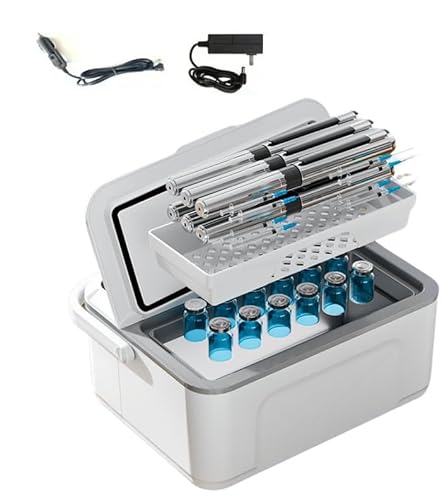Inklusive 3 Batterien Insulin Kühlbox Elektrisch - Medikamenten kühlbox - insulin kühltasche reise 2-8 Intelligente Temperaturkontrolle Digitaler Bildschirm Inklusive 3 Batterien Insulin Kühlbox Elektrisch - Medikamenten kühlbox - insulin kühltasche reise 2-8 Intelligente Temperaturkontrolle Digitaler Bildschirm von All Home Basics