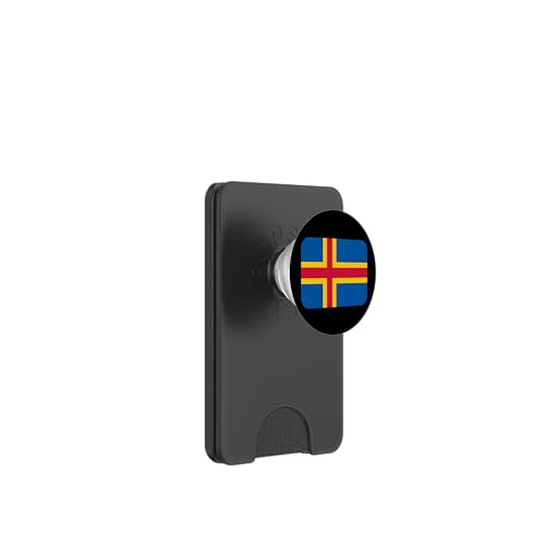 Flagge Åland-Inseln PopSockets PopWallet für MagSafe von All Kinds Of Faces