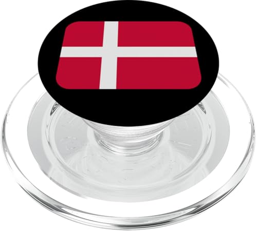Flagge Dänemark PopSockets PopGrip für MagSafe von All Kinds Of Faces