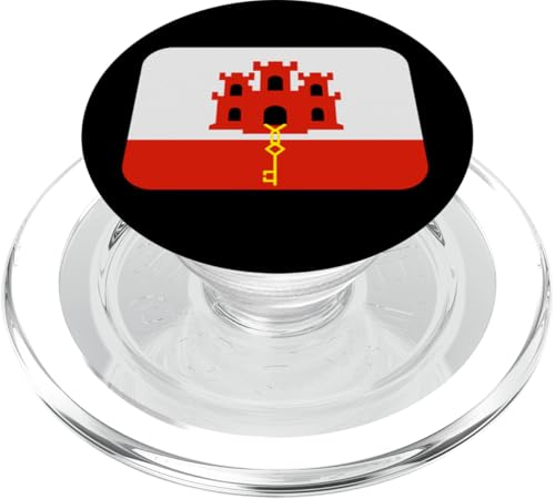 Flagge Gibraltar PopSockets PopGrip für MagSafe von All Kinds Of Faces