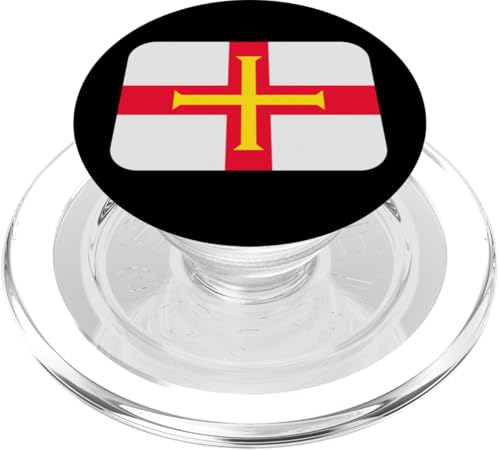 Flagge Guernsey PopSockets PopGrip für MagSafe von All Kinds Of Faces