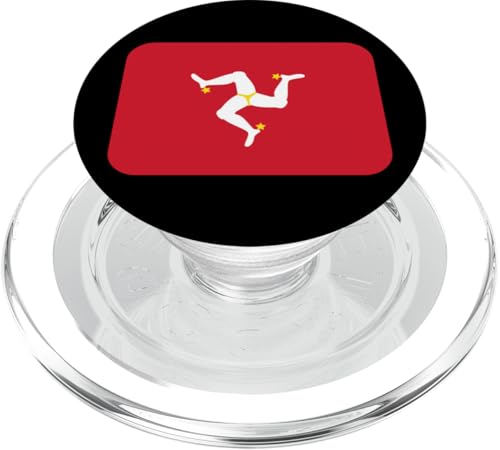 Flagge Isle of Man PopSockets PopGrip für MagSafe von All Kinds Of Faces