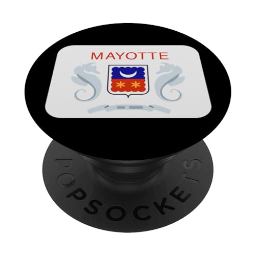 Flagge Mayotte PopSockets Klebender PopGrip von All Kinds Of Faces