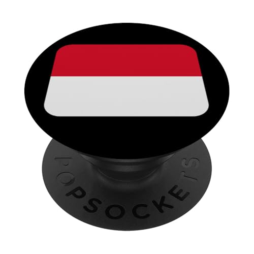 Flagge Monaco PopSockets Klebender PopGrip von All Kinds Of Faces