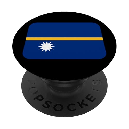 Flagge Nauru PopSockets Klebender PopGrip von All Kinds Of Faces
