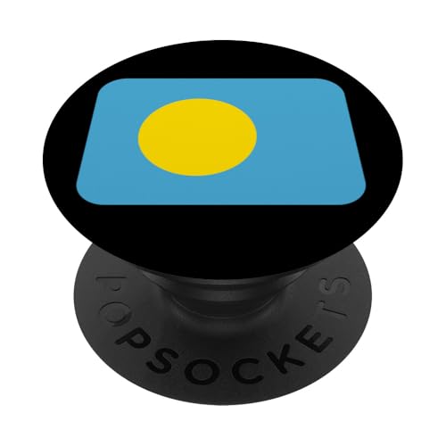 Flagge Palau PopSockets Klebender PopGrip von All Kinds Of Faces