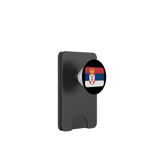 Flagge Serbien PopSockets PopWallet für MagSafe von All Kinds Of Faces