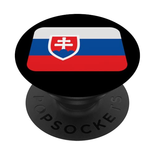 Flagge Slowakei PopSockets Klebender PopGrip von All Kinds Of Faces