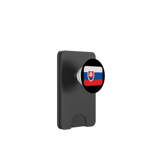 Flagge Slowakei PopSockets PopWallet für MagSafe von All Kinds Of Faces
