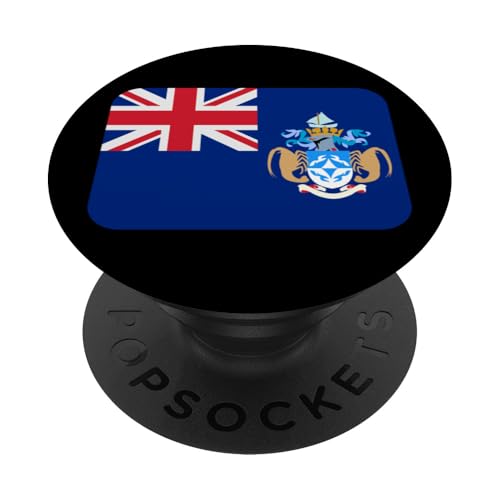 Flagge Tristan Da Cunha PopSockets Klebender PopGrip von All Kinds Of Faces