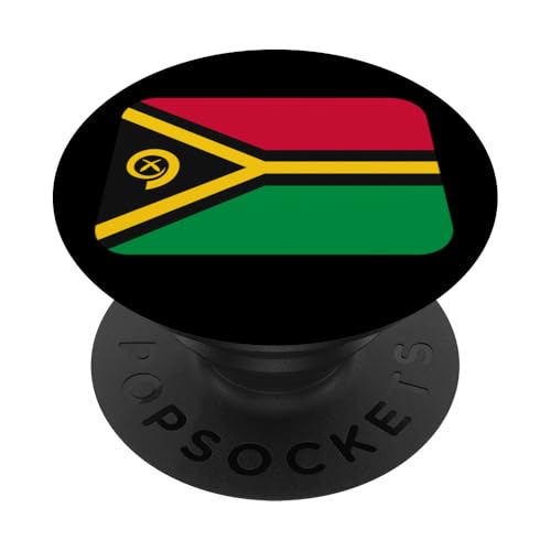 Flagge Vanuatu PopSockets Klebender PopGrip von All Kinds Of Faces