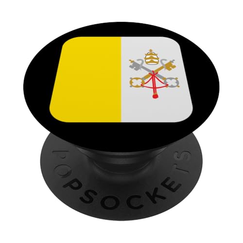 Flagge Vatikanstadt PopSockets Klebender PopGrip von All Kinds Of Faces