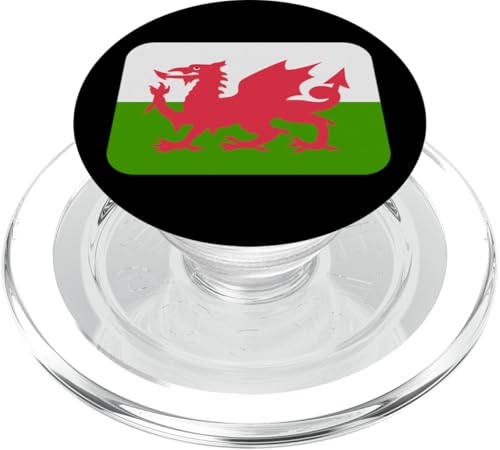 Flagge Wales PopSockets PopGrip für MagSafe von All Kinds Of Faces