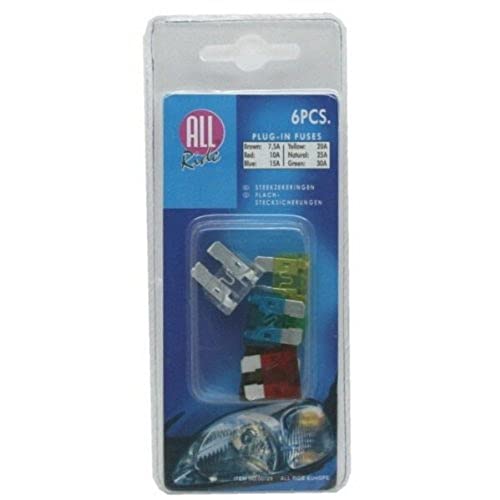 All Ride 871125200729 Sicherung plug-in Ass 6 Stück von All Ride