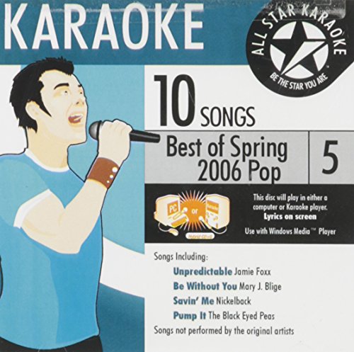 Karaoke: Best of Spring 2006 Pop 5 von All Star Karaoke