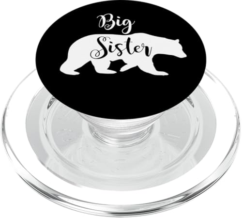 Big Sissy Sister Bär Geschwister Geschenk PopSockets PopGrip für MagSafe Big Sissy Sister Bär Geschwister Geschenk PopSockets PopGrip für MagSafe von All in the Bear Family