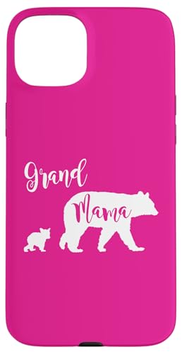 Grand Mama Bär Oma Bär mit 1 One Cub Hülle für iPhone 15 Plus Grand Mama Bär Oma Bär mit 1 One Cub Hülle für iPhone 15 Plus von All in the Bear Family