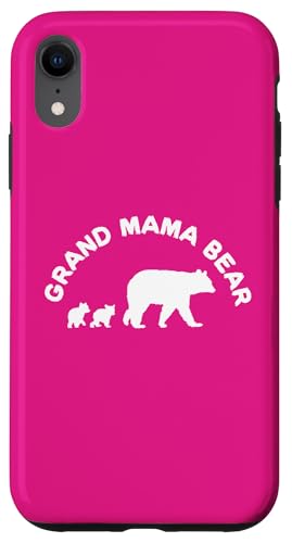 Grand Mama Bär Oma Bär mit 2 zwei Jungen Hülle für iPhone XR Grand Mama Bär Oma Bär mit 2 zwei Jungen Hülle für iPhone XR von All in the Bear Family