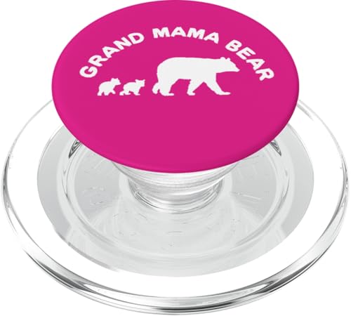 Grand Mama Bär Oma Bär mit 2 zwei Jungen PopSockets PopGrip für MagSafe Grand Mama Bär Oma Bär mit 2 zwei Jungen PopSockets PopGrip für MagSafe von All in the Bear Family