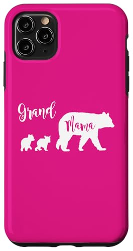 Grand Mama Bär mit 2 zwei Jungen Oma Großmutter Geschenk Hülle für iPhone 11 Pro Max Grand Mama Bär mit 2 zwei Jungen Oma Großmutter Geschenk Hülle für iPhone 11 Pro Max von All in the Bear Family